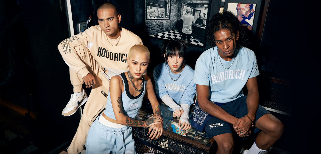 Urban Cool: The Hoodrich Dress and Tracksuit Revolution
